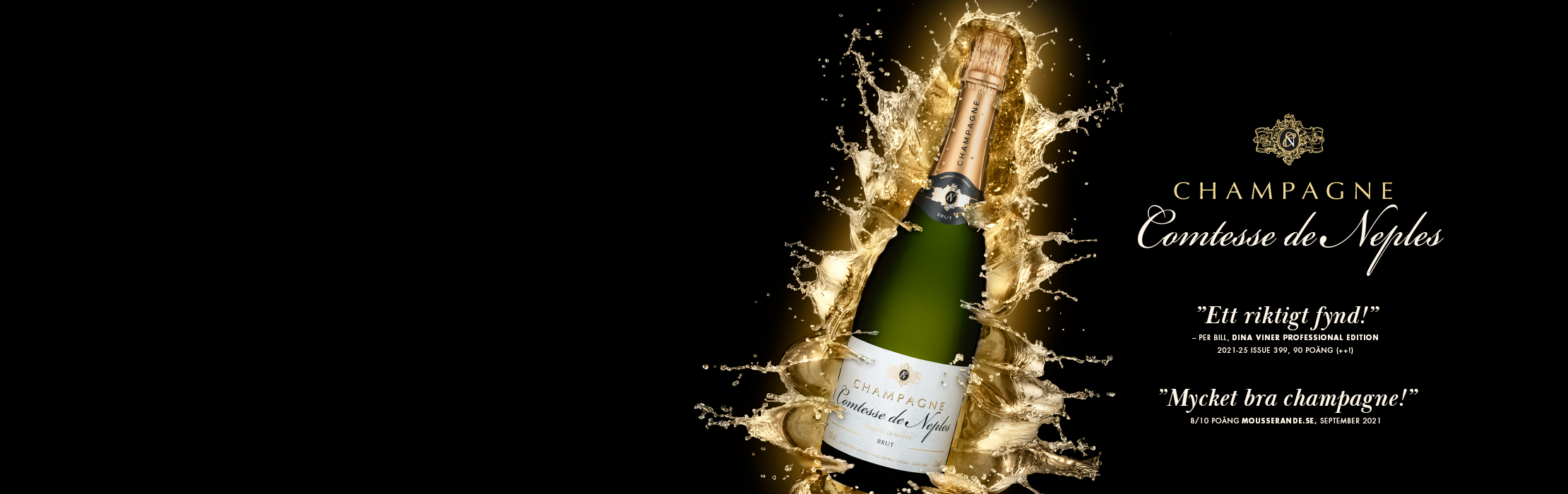 Champagne Comtesse de Neples Brut